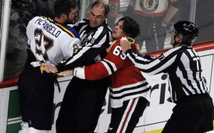 NHL: Stanley Cup Playoffs-St. Louis Blues at Chicago Blackhawks